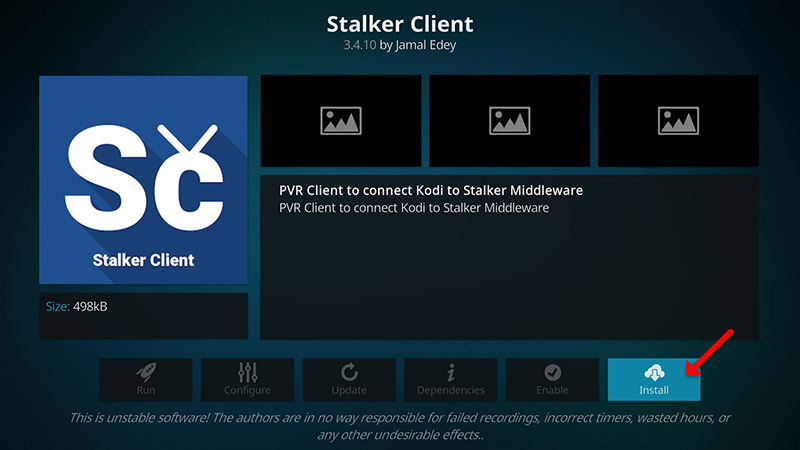 Stalker İstemcisi aracılığıyla Kodi'de IPTV nasıl kurulur