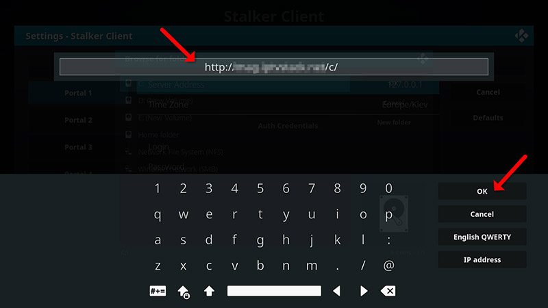 Stalker İstemcisi aracılığıyla Kodi'de IPTV nasıl kurulur
